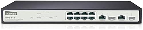 Monoprice 8FE+2 Combo-Port Gigabit Ethernet SNMP Kapcsoló (110741)