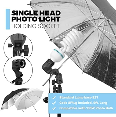 WETYG Fotó Stúdió LED Softbox Folyamatos Készlet 2x3M Háttér Keret 60cm Fényvisszaverő Tábla Esernyő 2M Állvány Videó
