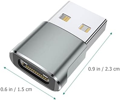 SOLUSTRE USB 2 Db Type - C Típusú C Adapter Típus - C-Adapter-Telefon, Tartozék Adapter USB - C Átalakító Konverter Átalakító