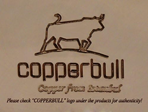 CopperBull Design, nagy teherbírású Vésett Réz török görög kávéfőző Tűzhely Kávéfőző Cezve Ibrik Briki Réz Fogantyú