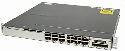 A Cisco Systems, Inc - Cisco Catalyst Ws-C3750x-24P-S Rakható Ethernet Switch - 24 Port - 1 Slot - 24 X 10/100/1000Base-T