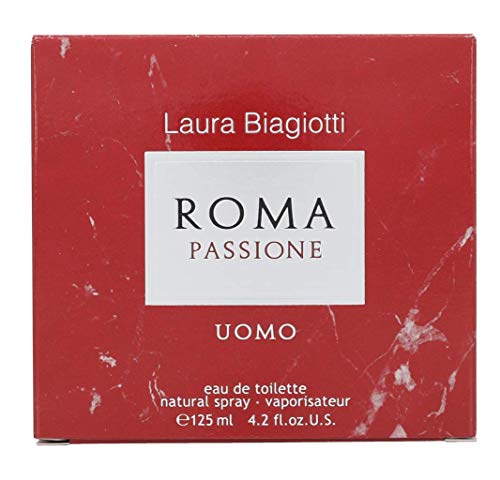 Laura Biagiotti - Roma Passione Uomo - Eau de Toilette Spray Parfüm Férfiaknak - Édes-Fűszeres Illat Megjegyzi, a Kardamom,az