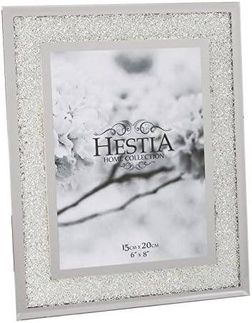 Hestia Képkeret Kristály Széle Ezüst Határon 6 x 8 HE76968