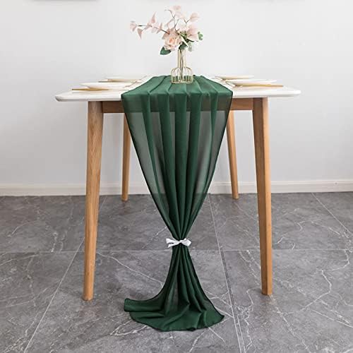 Cheesecloth asztali Futó - Bohém Géz Sajt Ruhával, asztali Futó,Rusztikus Puszta Futó Esküvői Menyasszonyi Baba Zuhany Szülinapi