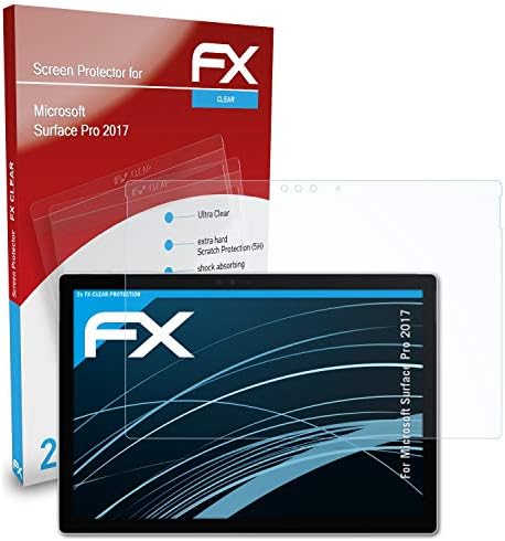 atFoliX Képernyő Védelem Film Kompatibilis a Microsoft Surface Pro 2017 képernyővédő fólia, Ultra-Tiszta FX Védő Fólia (2X)
