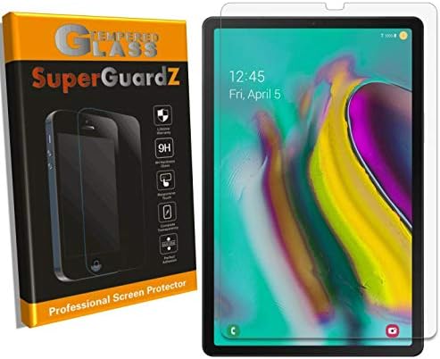 [2-Pack] a Samsung Galaxy Tab S5e Screen Protector [Edzett Üveg], SuperGuardZ, 9H, 0.3 mm, 2.5 D Kör Szélén, Anti-Karcolás,
