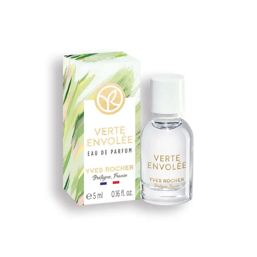 Yves Rocher Verte Envolée Eau de Parfum Nők számára, 5 ml./0.16 fl.oz.