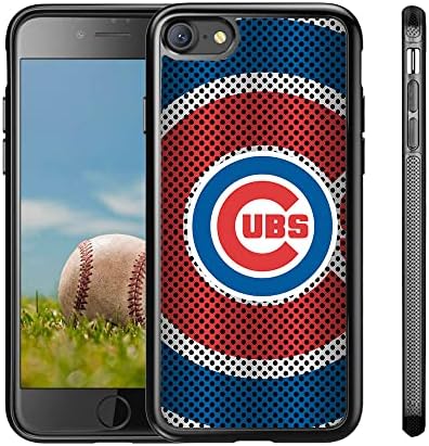 az Atlanta Baseball Rajongó burkolata Kompatibilis az iPhone SE/ 7/8 /6 /6s, Slim Fit Védő Vissza az Esetben Shell Ajándék