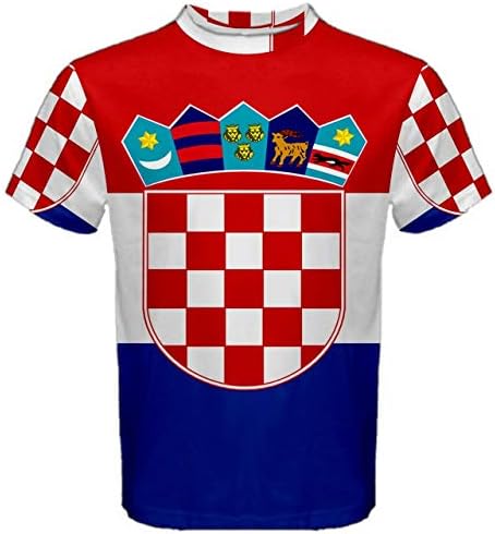 Airosportswear Horvát Zászló Szublimált Sport Jersey