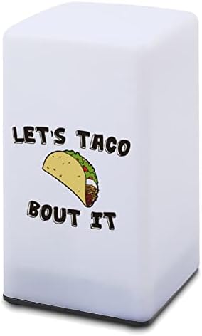 Nézzük Taco véleményed Hordozható asztali Lámpa Hálószoba Éjszakai Fény Utazási Warmging Ajándék Campping/Bar/Office/Folyosókat