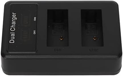 LP E17 Akkumulátor Töltő Dual USB Kamera Töltő Kompatibilis 200D II R10 RP-750D 800D 850D 77D 760D M3, M5, Hordozható USB