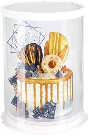 Hemoton Cupcake Konténerek, Műanyag Torta Doboz, Torta Konténerek Fuvarozók Torta Táblák Egyedi Műanyag Torta, Muffin Sütemények