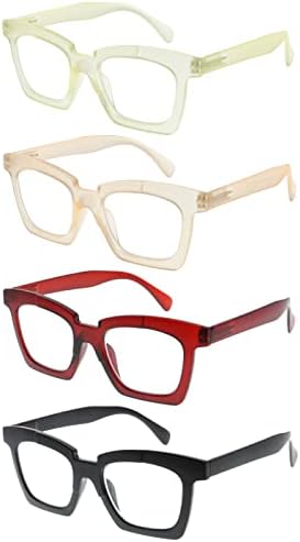 Eyekepper Olvasó Szemüveg Nők 4-Pack Divatos Szemüveg Olvasók