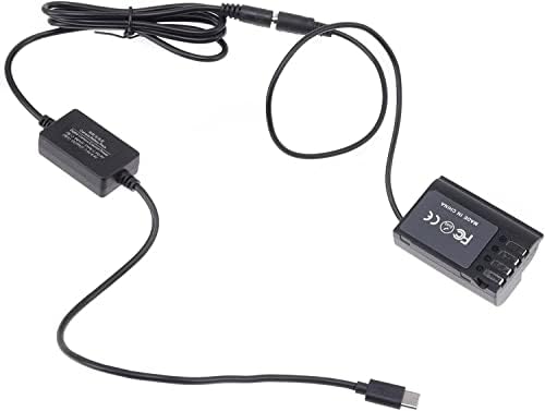 Hersmay Dekódolt DMW-BLK22 DCC17 Dummy Akkumulátor Bank USB-C-Típusú USB-C PD Adapter Készlet DMW-DCC17 HÁLÓZATI Adaptert