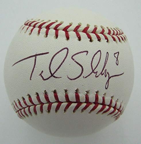 Terrmel Szánkó San Diego Padres Aláírt/Dedikált Hivatalos MLB Baseball 155495 - Dedikált Baseball