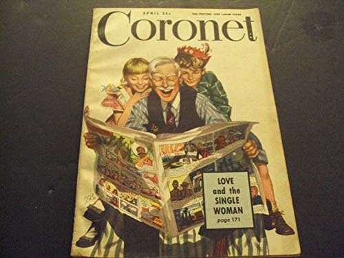Coronet Magazin-Apr-1949 Szerelem Az Egyetlen Nő, Szén
