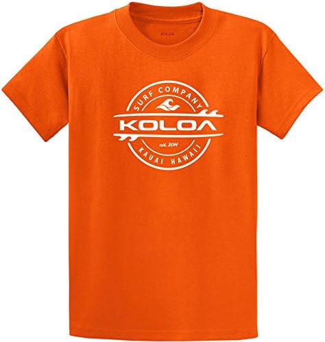 Joe USA-Koloa Surf Hajtómű Logó Rövid Ujjú Nehéz Pamut póló. Rendszeres, Nagy & Magas