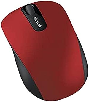 A Microsoft Bluetooth Mobil Egér 3600 - Sötét Vörös. Kényelmes Kialakítás, Jobb/Bal Kezét Használja, 4-irányú Scroll Kerék,