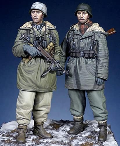 Goodmoel 1/35 második VILÁGHÁBORÚ Harkov német Gyalogság Adatok Gyanta (2 Fő) / Összeszerelt, valamint Festetlen Katona Miniatűr-Készlet
