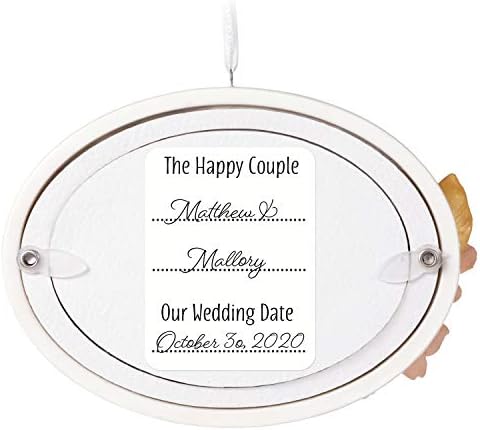 Hallmark Emlék Karácsonyi Dísz 2020 Évben Kelt Egymásnak Esküvői Porcelán Képkeret