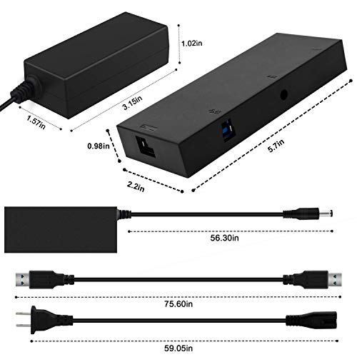 A Kinect Adapter 2.0 Verzió Windows 10 PC, Xbox, S Egy Xbox X kinect Tápegység Tégla Power Box Blokk Csere Adapter AC 100-240V