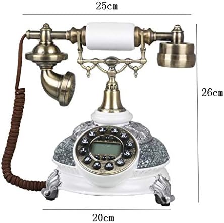WYFDP Telefonok & Kiegészítők Telefon Gép Nappali Antik Telefon Haza Hálószoba Kreatív Retro Vezetékes Telefon Divat Forgó