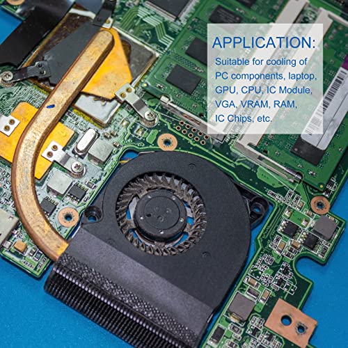 DMiotech 10 Csomag 20 x 20 x 1,5 mm Réz Pad Termikus Kit IC Chips Hűtőborda Hűvösebb Shim Hűtési PC Laptop