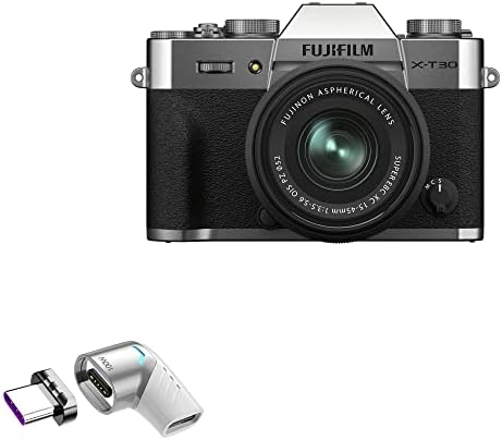 BoxWave Adapter Kompatibilis a Fujifilm X-T30 II - MagnetoSnap PD Szög Adapter Mágneses PD Szög töltőadapter Saver Készülék