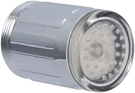 Caczmarek Víz Érintse meg a Világító LED Zuhany Csaptelep Fény Nyomás Érzékelő 3 Színek RGB Színes Mini Konyha, Fürdőszoba