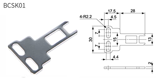 SIU BCSK01 Biztonsági Reteszelő Kapcsoló Léptető Gombot Ezüst Hang, Közvetlenül Ható CNC Marás 3D-s Nyomtató Ajtó Kapcsoló