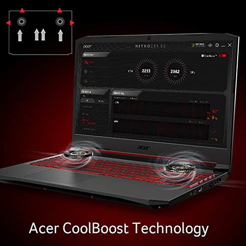 Acer Nitro 5 AN515-45-R92M Játék, AMD Ryzen 7 5800H (8-Core) | NVIDIA GeForce RTX 3060 Laptop GPU |15.6 FHD 144 hz IPS Kijelző