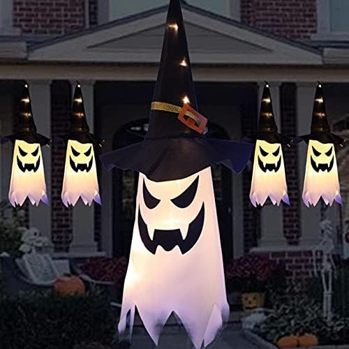 Halloween Dekoráció Izzó Boszorkány Kalap, Lámpa, Izzó Fesztivál LED Kalap Dekoráció, Boszorkány Kalap String Fény Kert Led
