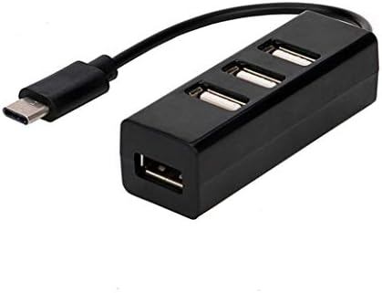 MBBJM Típus C-4-Port USB 3.0 Hub USB 3.1 Adapter Csepp Szállítási Adapter, Autós Töltő Kábel Átalakító (Szín : OneColor)