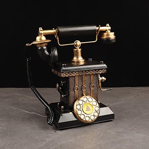 MYAOU Vintage Telefon, Európai Stílusú Klasszikus Antik Régi Otthoni Vezetékes Telefon, Vezetékes Telefon