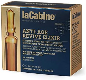 La Cabine Anti-Aging Újraéleszteni Elixír 10 Ampulla 2 ml-egy Szín