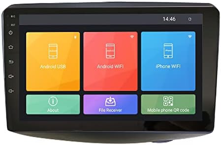 Android 10 Autoradio Autós Navigációs Sztereó Multimédia Lejátszó, GPS, Rádió, 2.5 D érintőképernyő forTOYOTA VITZ/Yaris/Echo