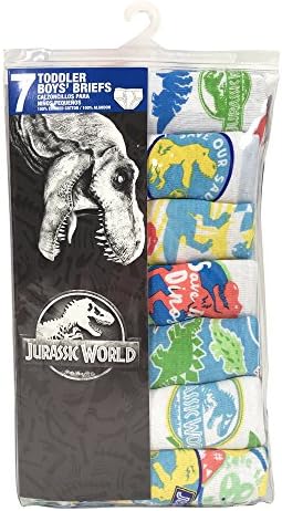 Jurassic Világ Fiúk Kisgyermek Fésült Pamut 7-Csomag 10 Csomag Bordó Rendelkezésre Méretben 2/3t s 4t
