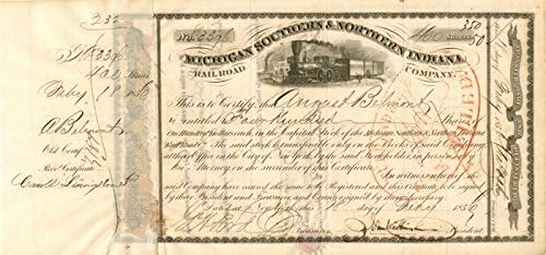 August Belmont -, Michigan -, Dél -, illetve Észak-Indianai Vasút Zrt.