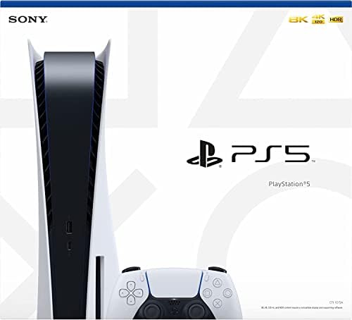 Sony PS5 Playstation 5 Lemez Verzió játékkonzol - 16GB GDDR6 Memória, Ultra-High Speed 825GB SSD, 4K-s Blu-Ray, WiFi 6, Bluetooth