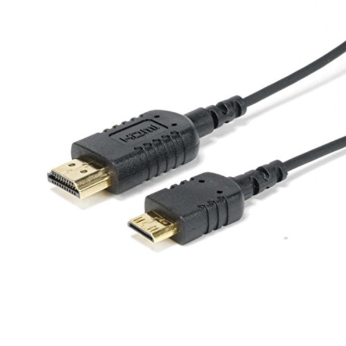 EVO Gimbals Mini HDMI-HDMI Kábel, Reflex, Ultra Vékony, 2,5 mm-es Dia. Hossza: 3.0' FT / 91.4 cm-es Szuper Rugalmas, 4K 60Hz