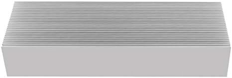 Nxtop Ezüst Hang Alumínium Radiátor Radiátor hűtőborda 4.72 x2.71 x 1.41 / 120 x 69 x 36mm (LWH)